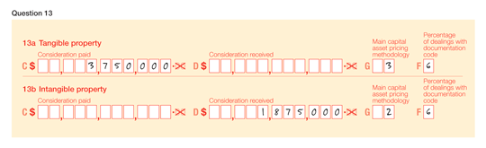 Question 13 example