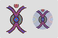Indigenous artwork - Enlightened Person 