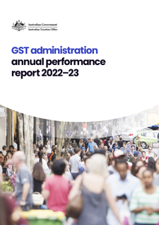 GST Administration Annual Peformance Report cover