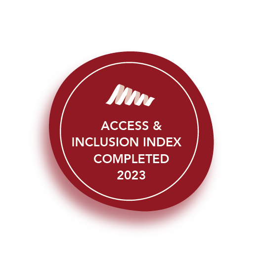 A&I badge - Access and Inclusion Index completed 2023